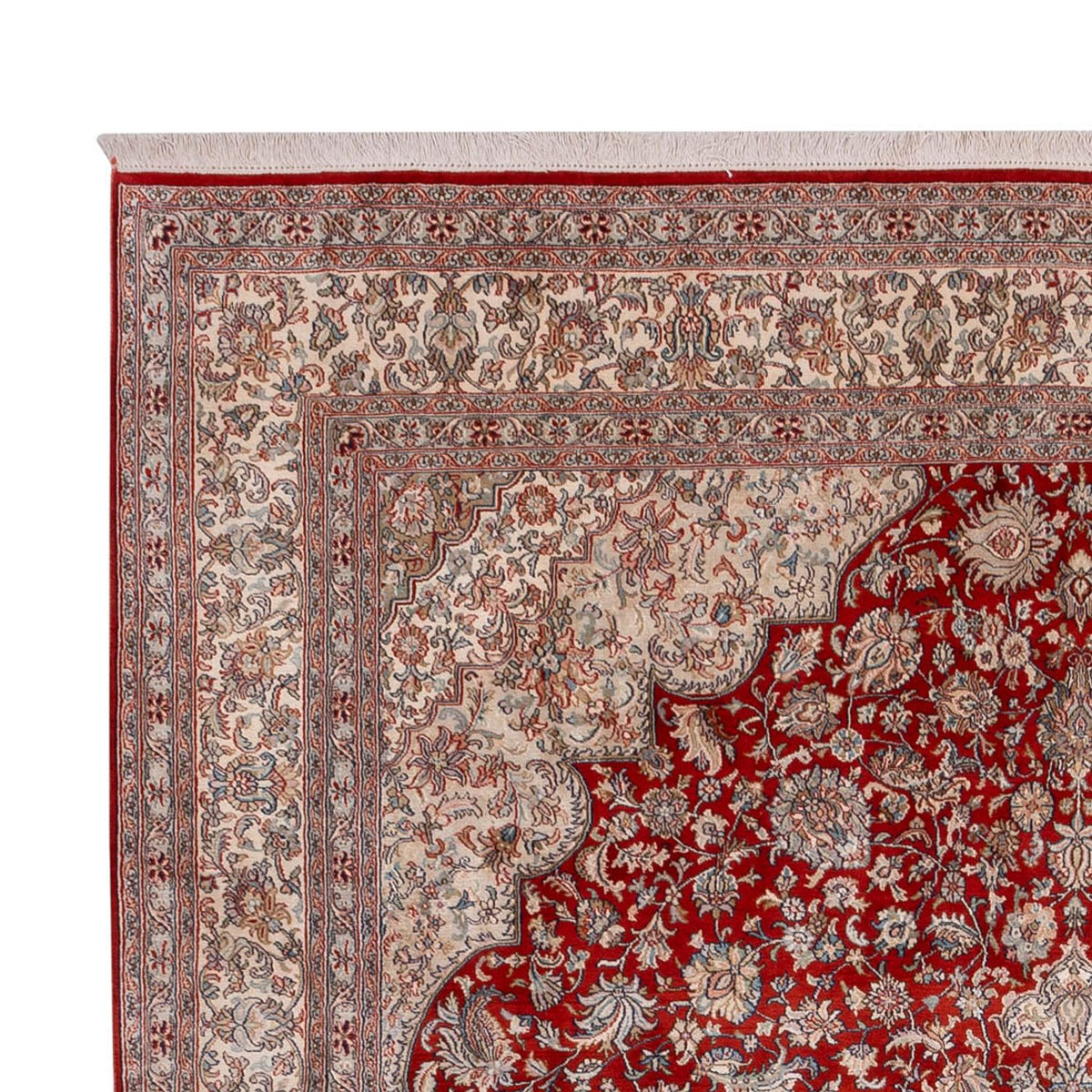 Zijden tapijt - Kashmir Silk - 332 x 245 cm - rood
