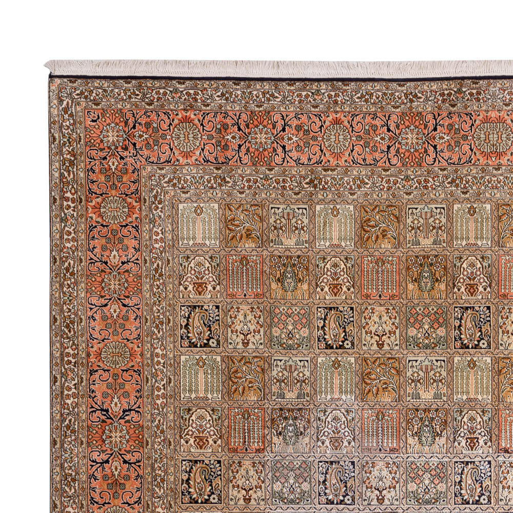 Kasjmir zijde Tapijt 275x377cm - Oosters Tapijt