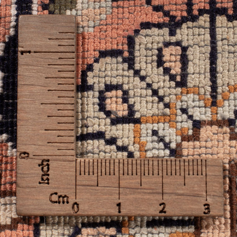 Zijden tapijt - Kashmir Silk - 339 x 246 cm - donker beige