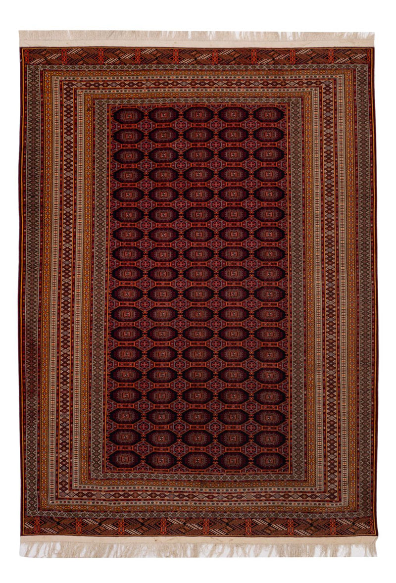 Afghaans tapijt - 321 x 243 cm - donkerrood