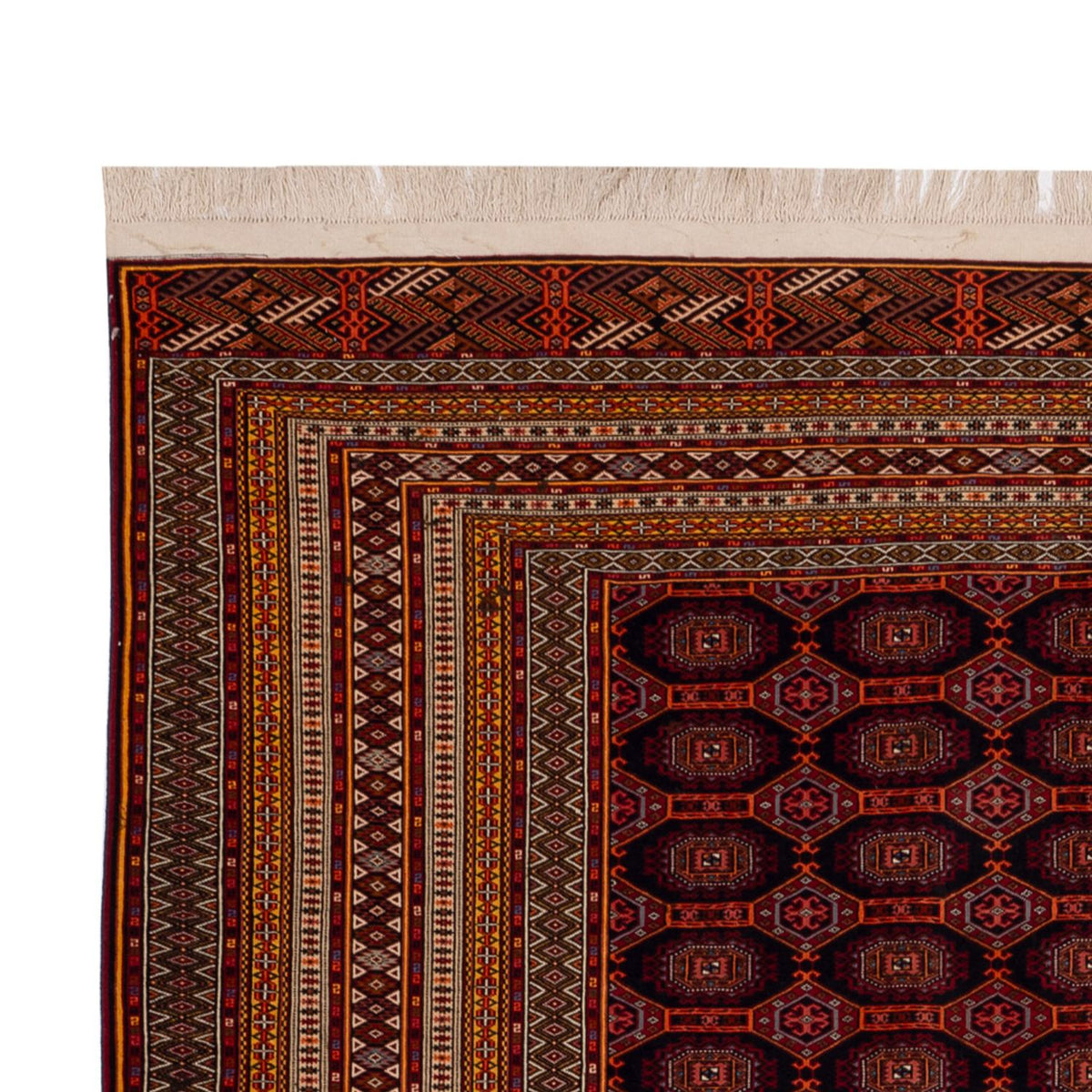 Afghaans tapijt - 321 x 243 cm - donkerrood