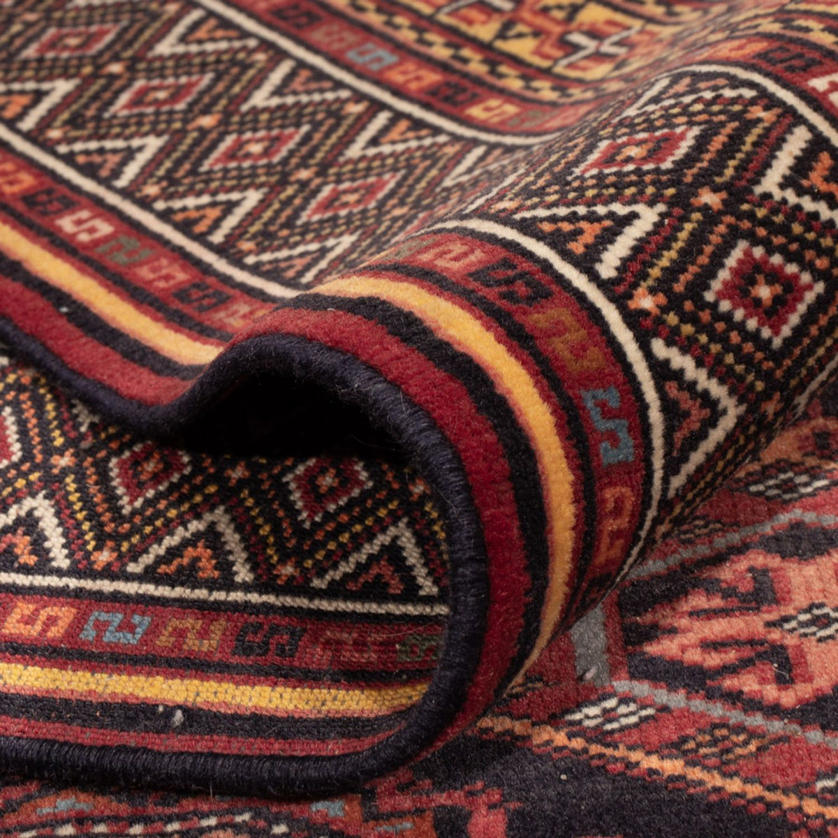 Afghaans tapijt - 321 x 243 cm - donkerrood