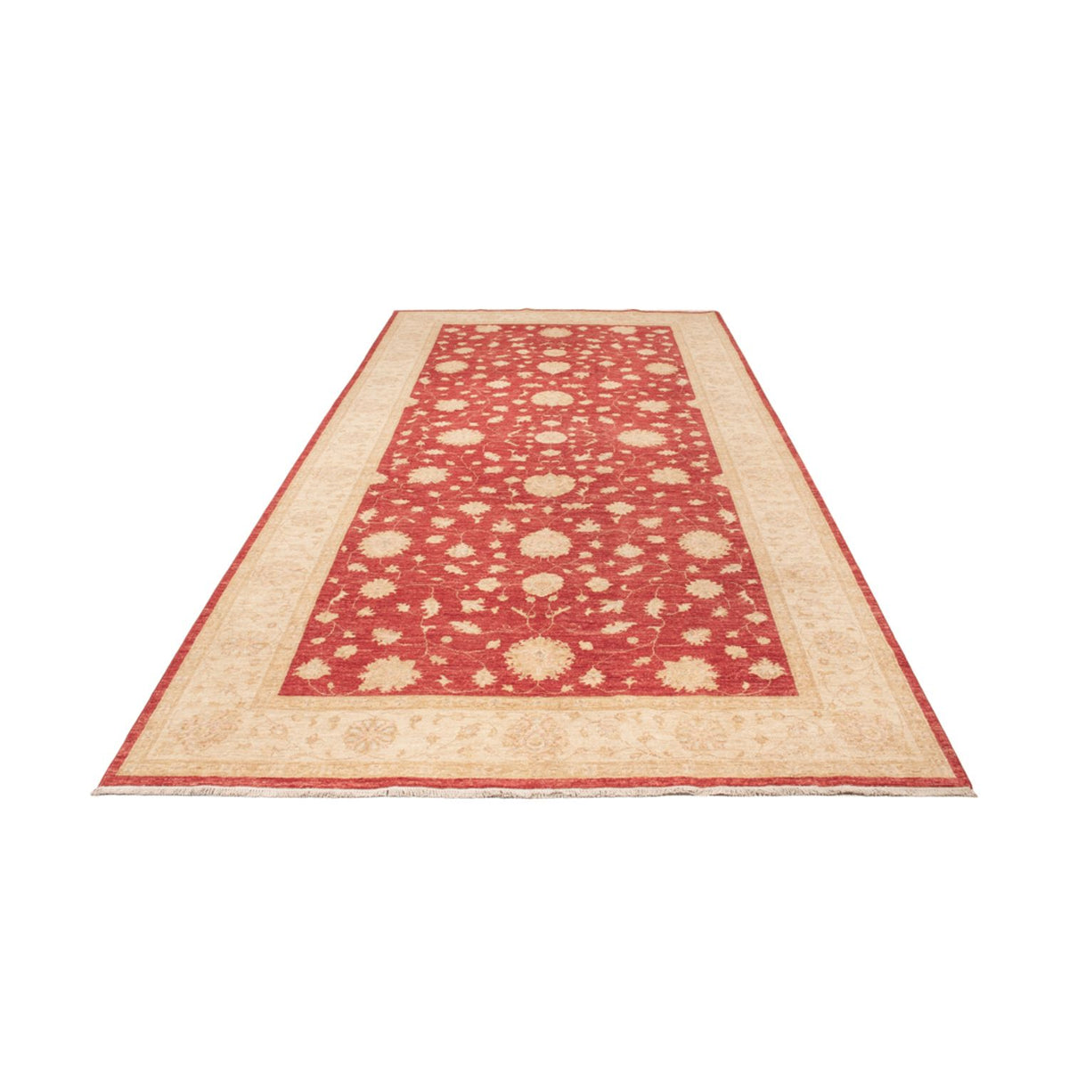 Ziegler tapijt - 413 x 198 cm - rood
