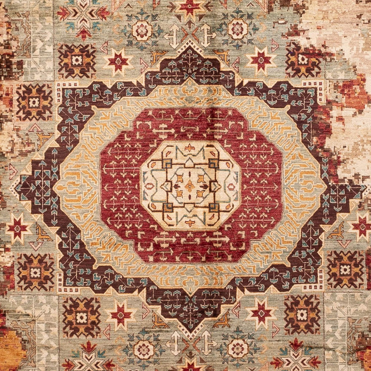 Designer tapijt - 391 x 295 cm - veelkleurig