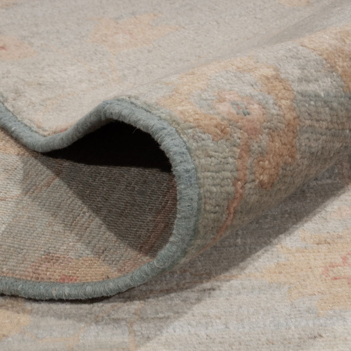 Ziegler tapijt - 402 x 306 cm - lichtblauw