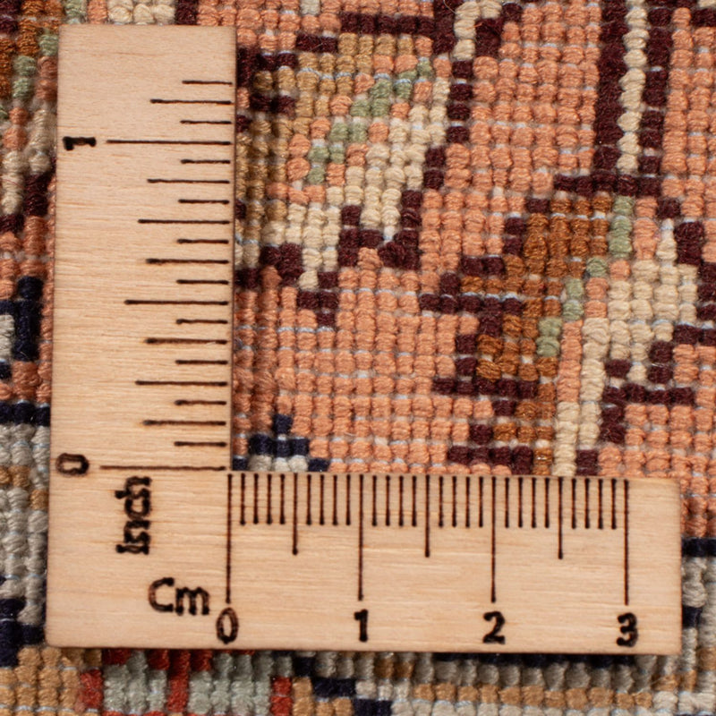 Zijden tapijt - Kashmir Silk - 403 x 298 cm - donker beige