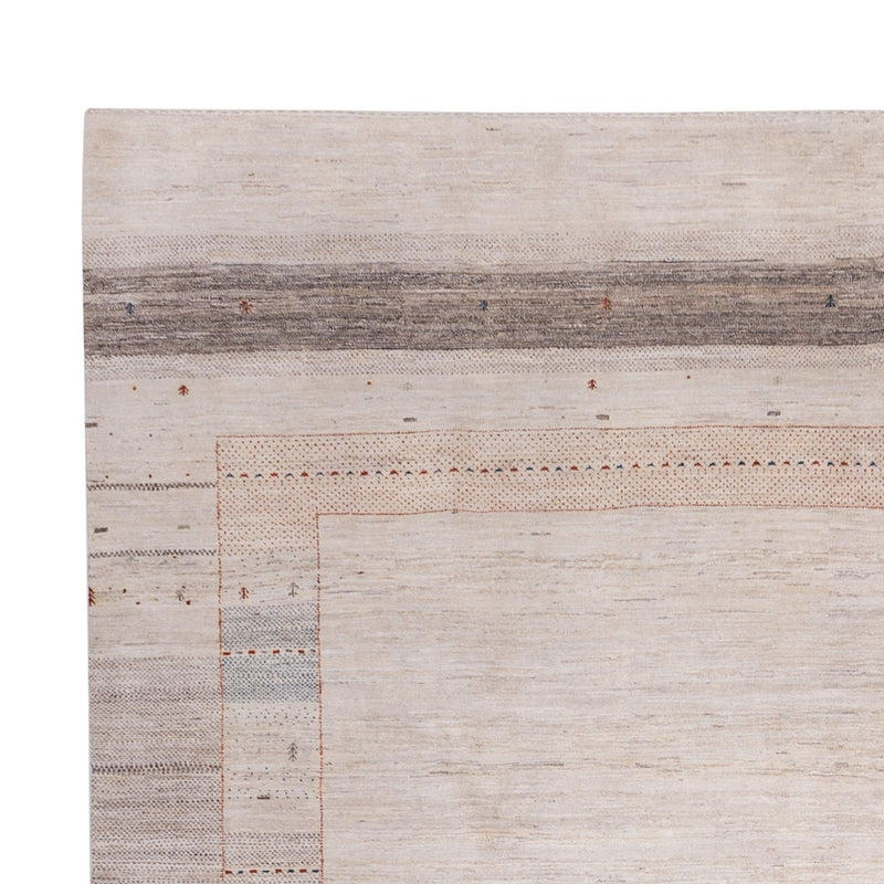 Gabbeh Tapijt - Loribaft Indus - 396 x 300 cm - taupe