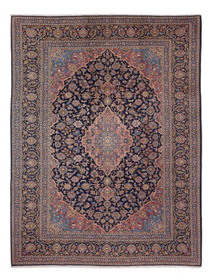 Perzisch tapijt - Keshan - 355 x 264 cm - donker beige