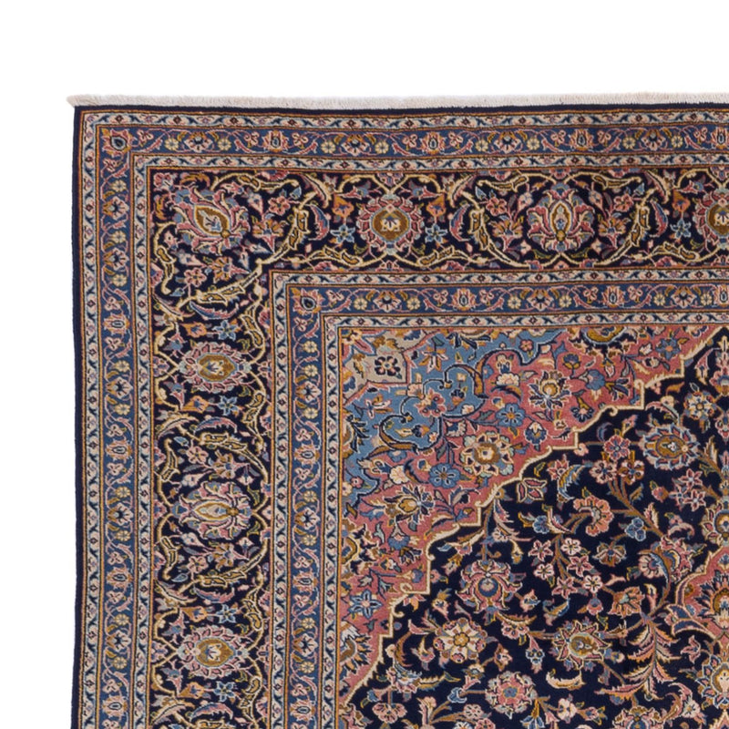 Perzisch tapijt - Keshan - 355 x 264 cm - donker beige