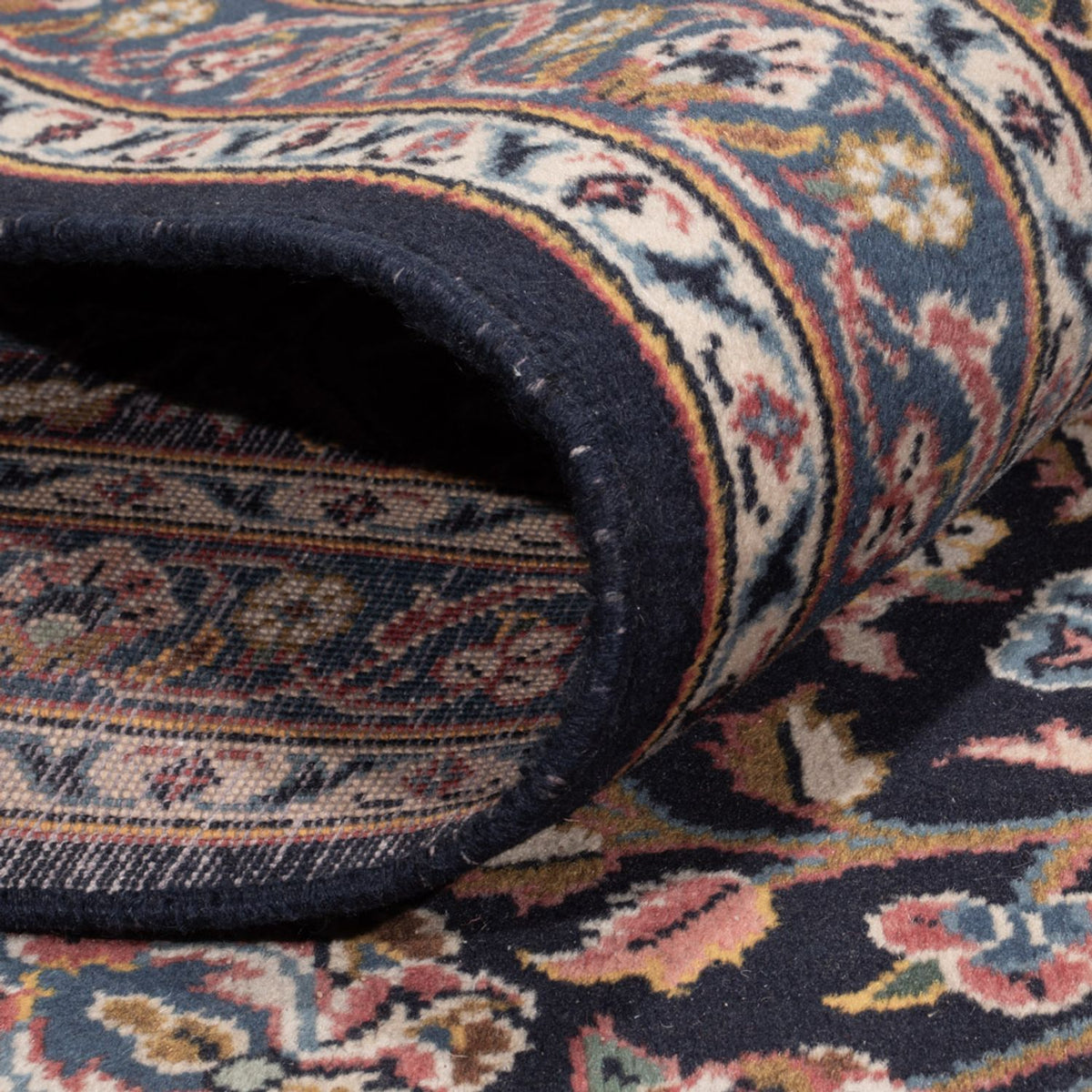 Perzisch tapijt - Keshan - 355 x 264 cm - donker beige