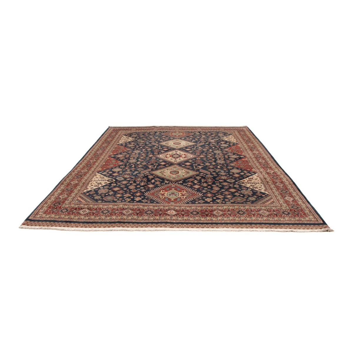 Perzisch Tapijt - Nomadisch - 318 x 238 cm - donkerblauw