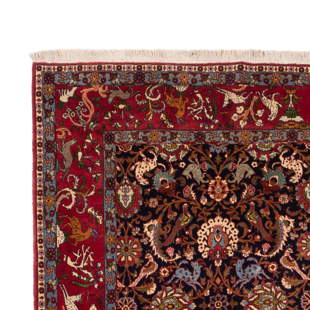 Perzisch Tapijt - Nomadisch - 340 x 217 cm - donker beige