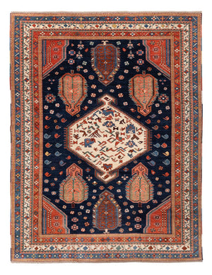 Ziegler Tapijt - Kazak - 367 x 270 cm - donkerblauw