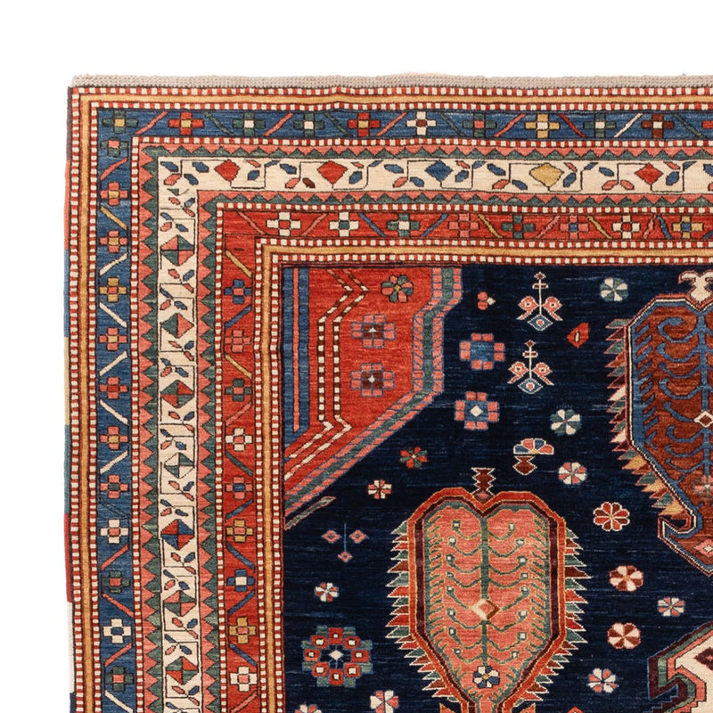 Ziegler Tapijt - Kazak - 367 x 270 cm - donkerblauw