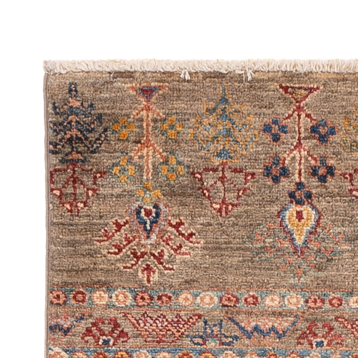 Loper Ziegler Tapijt - Ariana - 203 x 72 cm - donker beige