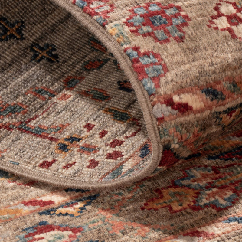 Loper Ziegler Tapijt - Ariana - 203 x 72 cm - donker beige