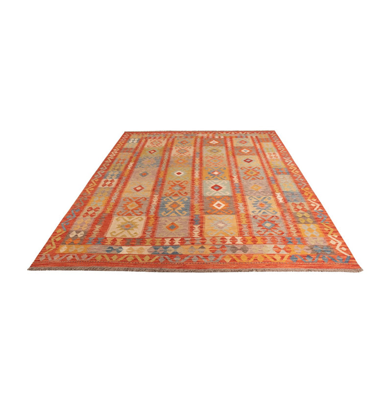 Kelim tapijt - Splash - 298 x 197 cm - veelkleurig