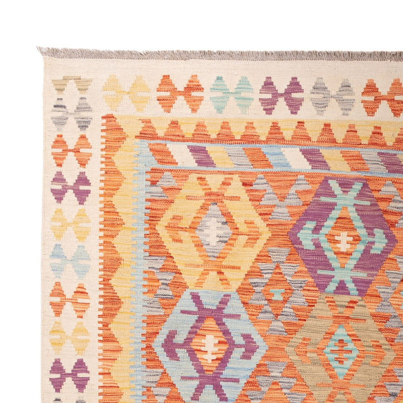 Kelim tapijt - Splash - 288 x 206 cm - veelkleurig