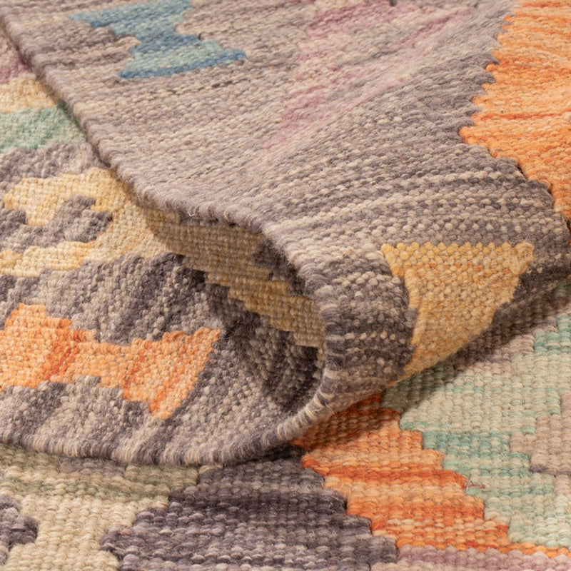 Kelim tapijt - Splash - 297 x 204 cm - veelkleurig