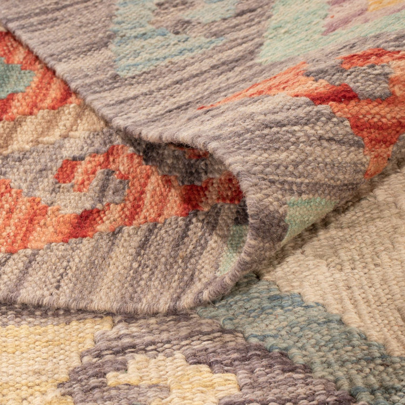 Kelim tapijt - Splash - 298 x 199 cm - veelkleurig