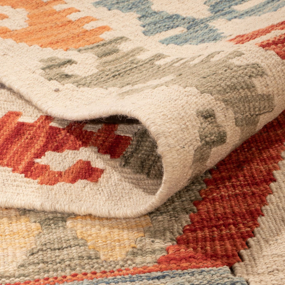 Kelim tapijt - Splash - 310 x 193 cm - veelkleurig