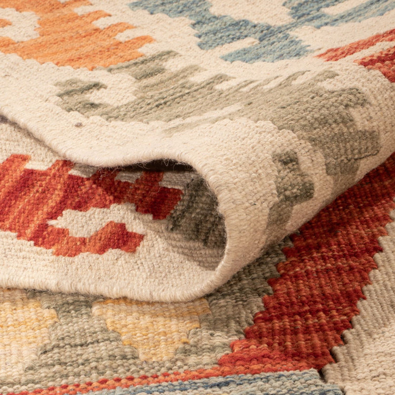 Kelim tapijt - Splash - 310 x 193 cm - veelkleurig