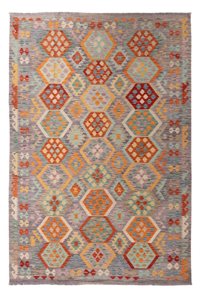 Kilim Maimana Tapijt 200x296cm - Wollen tapijt