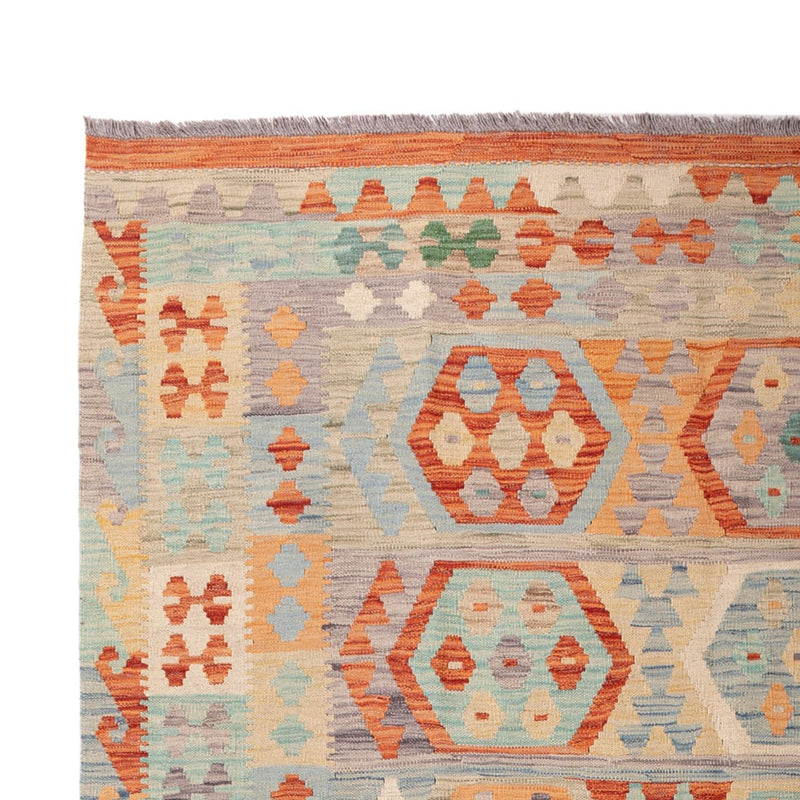 Kelim tapijt - Splash - 300 x 203 cm - veelkleurig