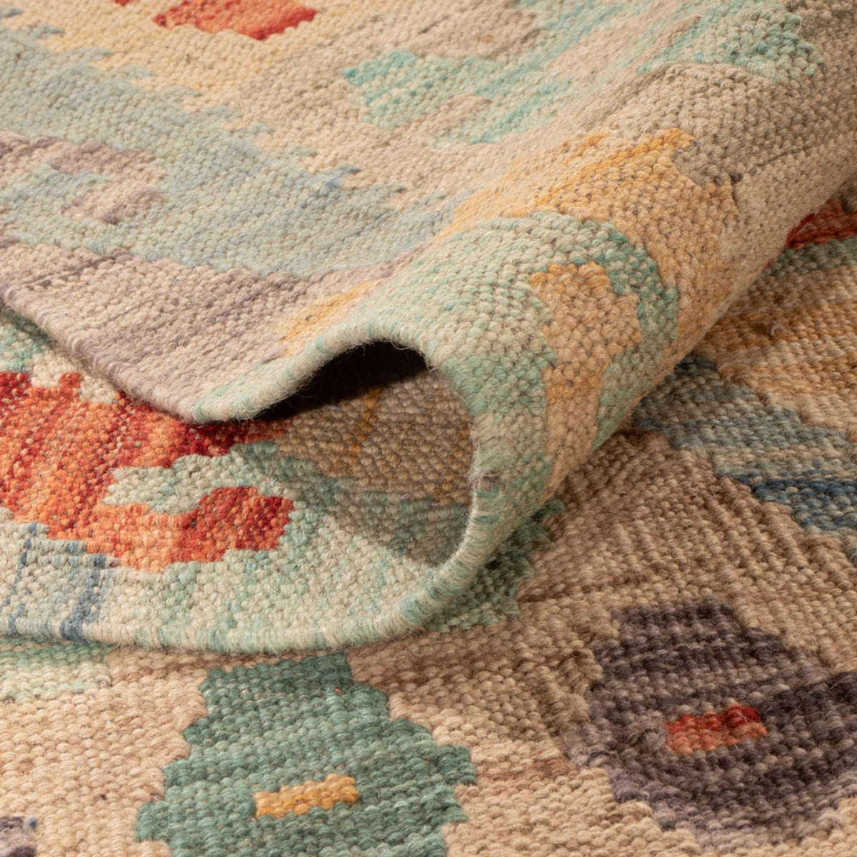 Kelim tapijt - Splash - 300 x 203 cm - veelkleurig