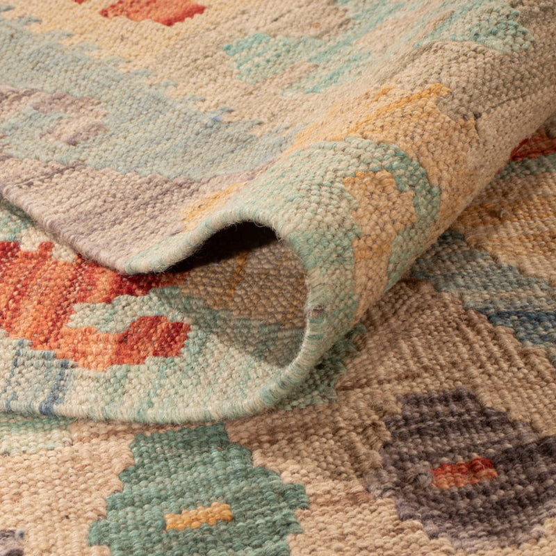 Kelim tapijt - Splash - 300 x 203 cm - veelkleurig