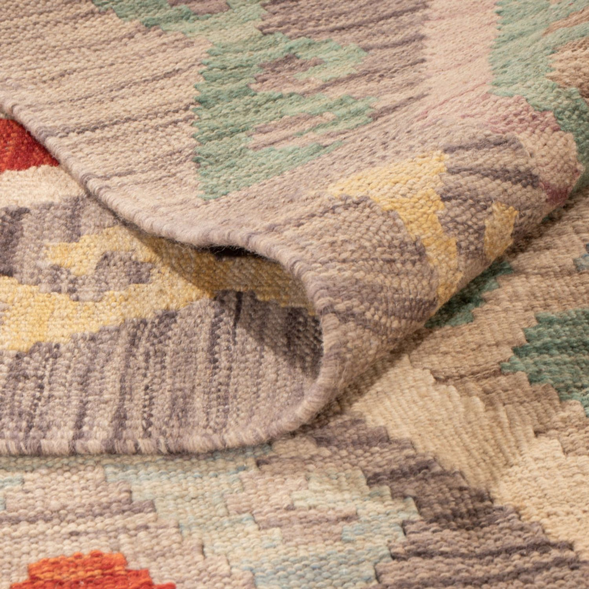 Kelim tapijt - Splash - 301 x 209 cm - veelkleurig