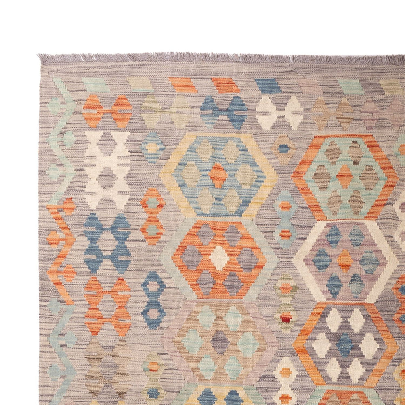 Kilim Maimana Tapijt 300x209cm - Wollen tapijt