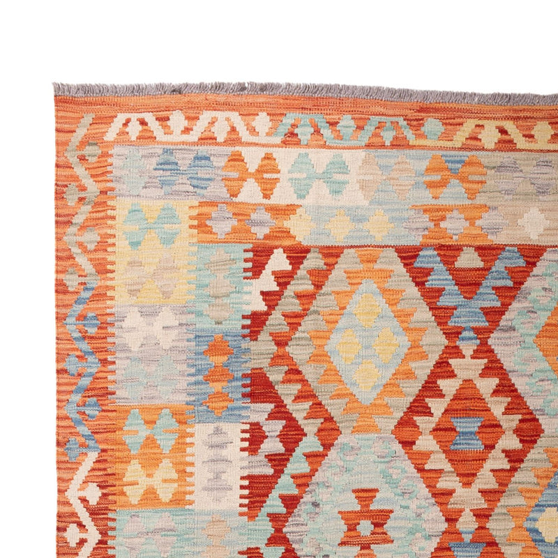 Kelim tapijt - Splash - 298 x 203 cm - veelkleurig