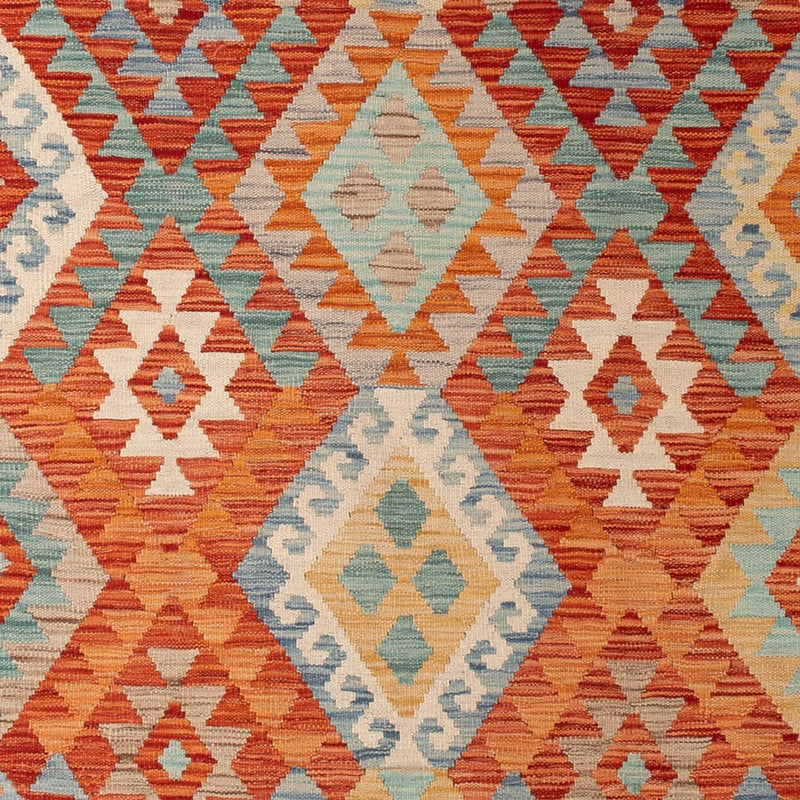 Kelim tapijt - Splash - 291 x 201 cm - veelkleurig