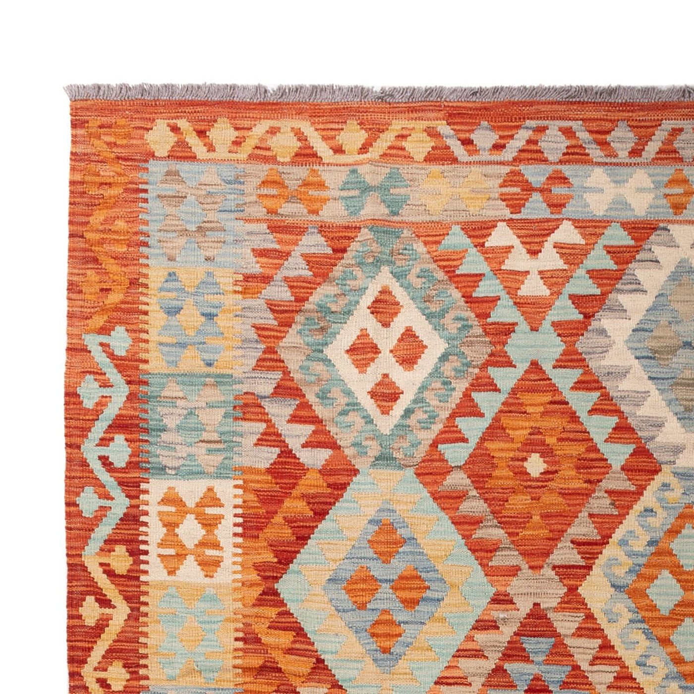 Kilim Maimana Tapijt 291x201cm - Wollen tapijt