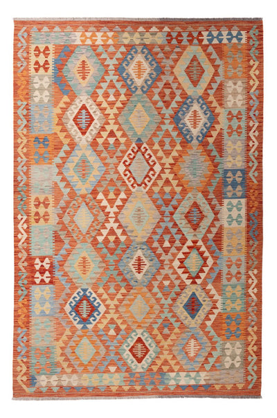 Kilim Maimana Tapijt 198x292cm - Wollen tapijt