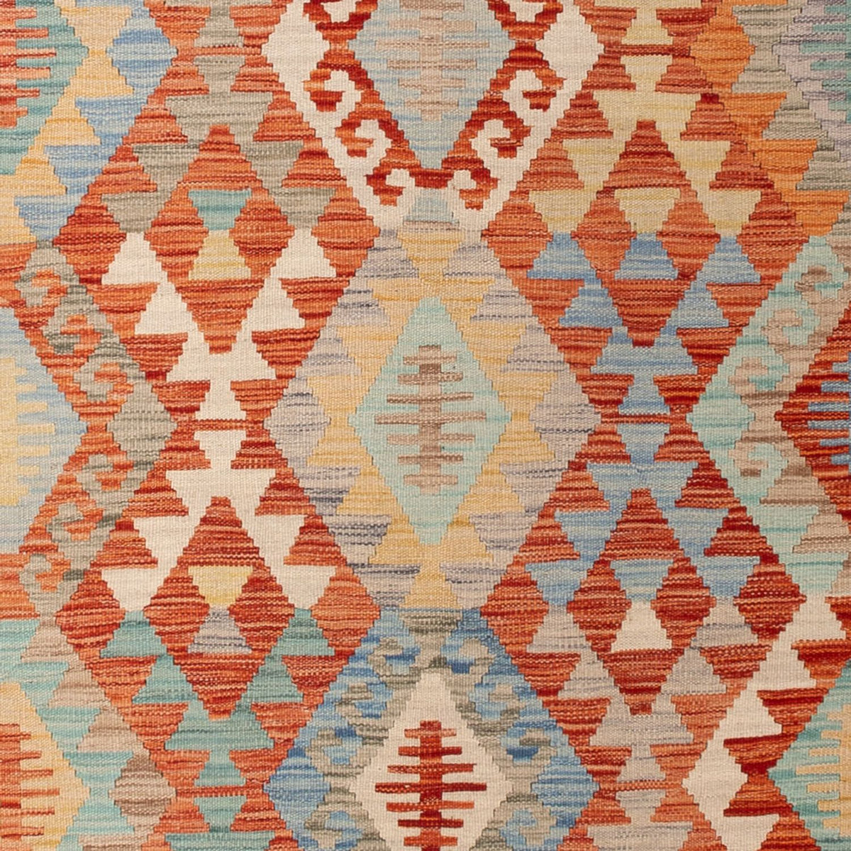 Kelim tapijt - Splash - 292 x 198 cm - veelkleurig