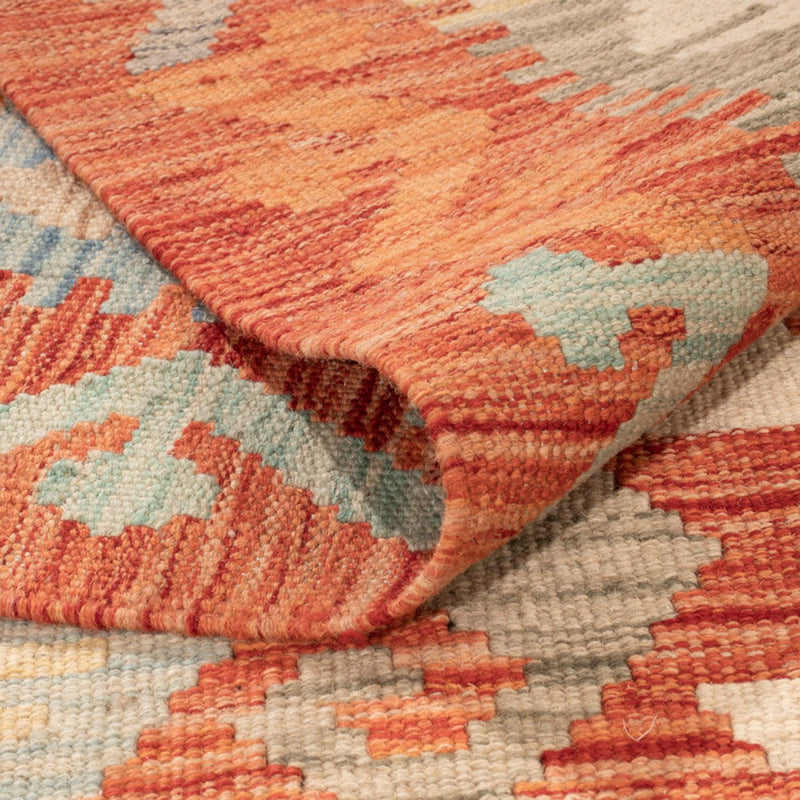 Kelim tapijt - Splash - 292 x 198 cm - veelkleurig