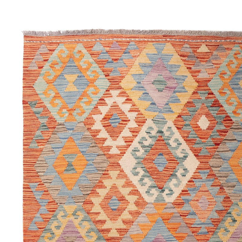 Kelim tapijt - Splash - 297 x 199 cm - veelkleurig