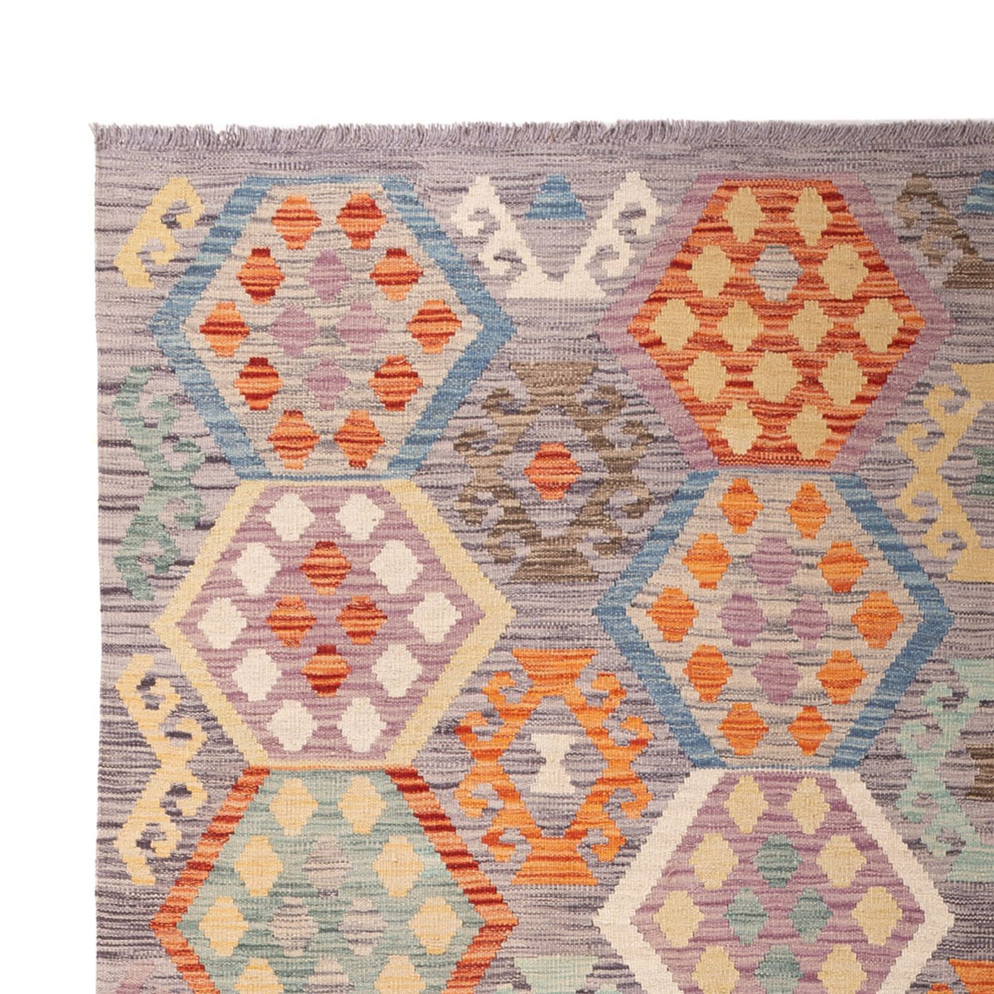 Kilim Maimana Tapijt 296x205cm - Wollen tapijt