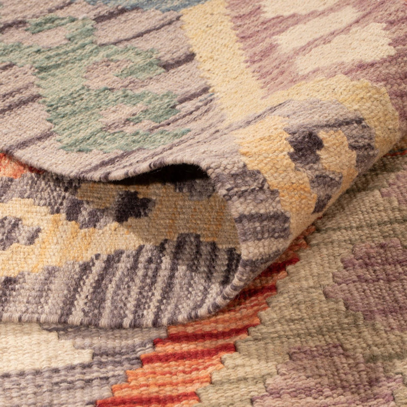 Kelim tapijt - Splash - 296 x 205 cm - veelkleurig