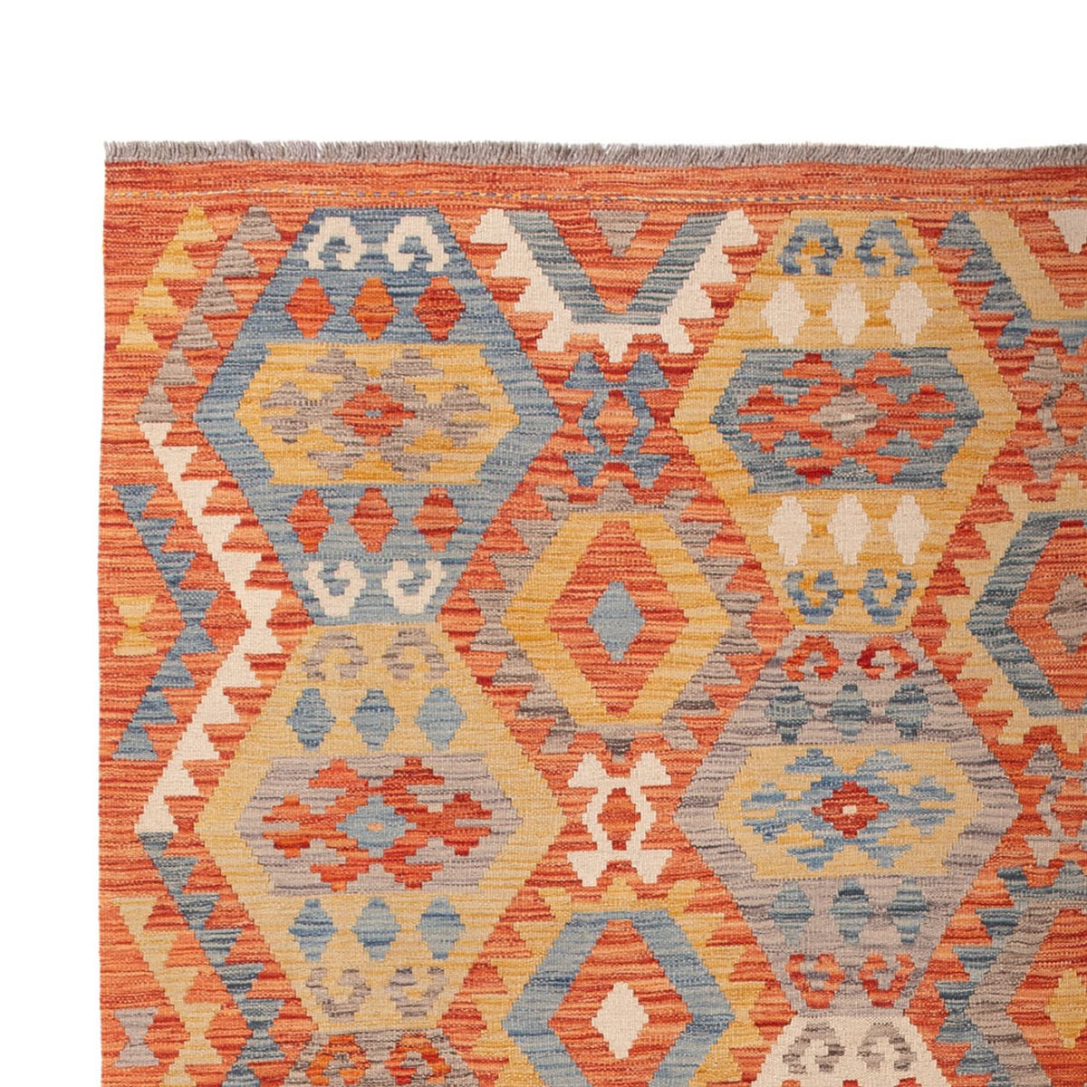 Kelim tapijt - Splash - 303 x 203 cm - veelkleurig