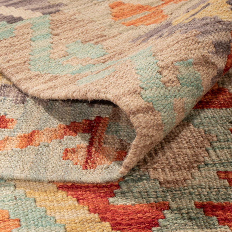 Kelim tapijt - Splash - 299 x 209 cm - veelkleurig