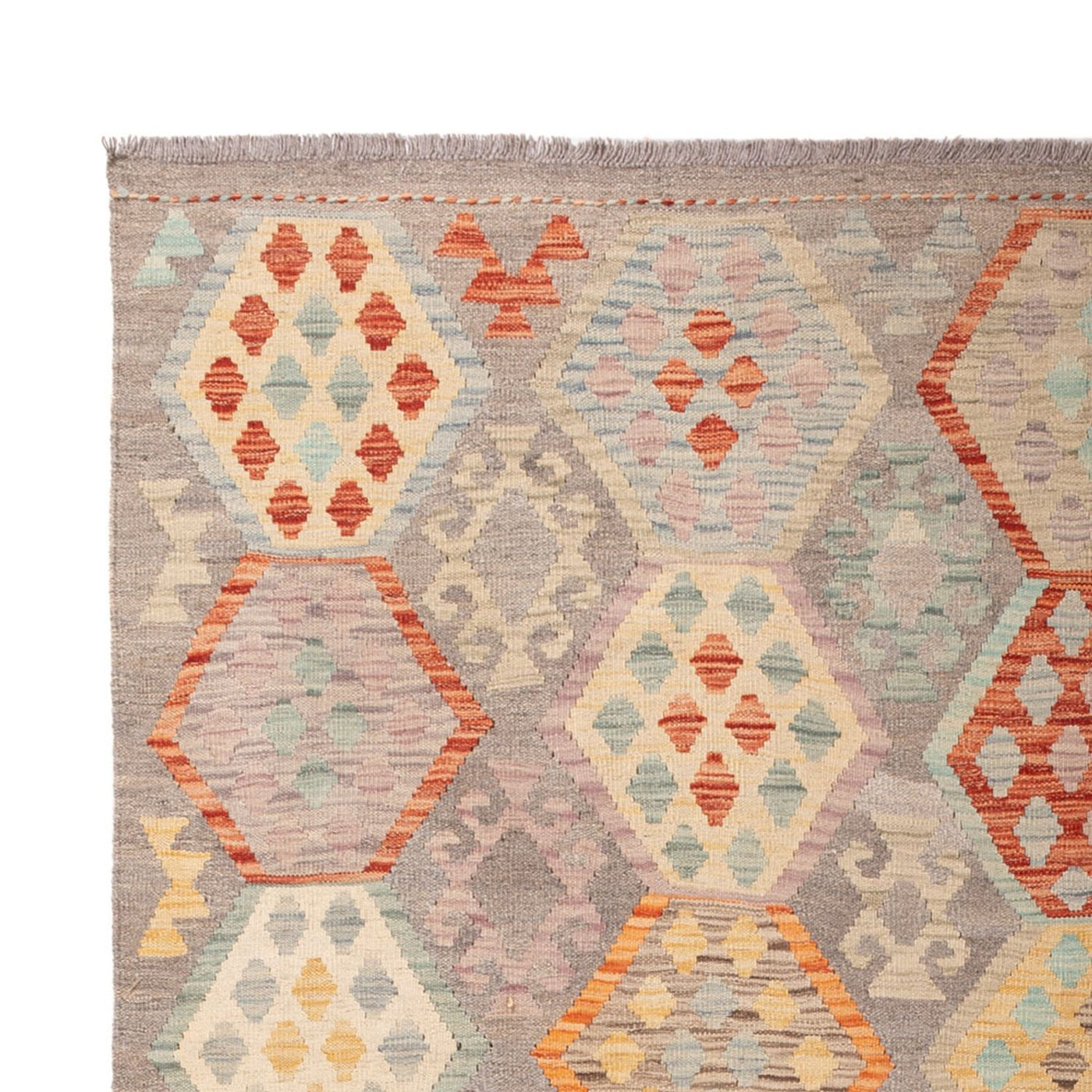 Kilim Maimana Tapijt 288x202cm - Wollen tapijt