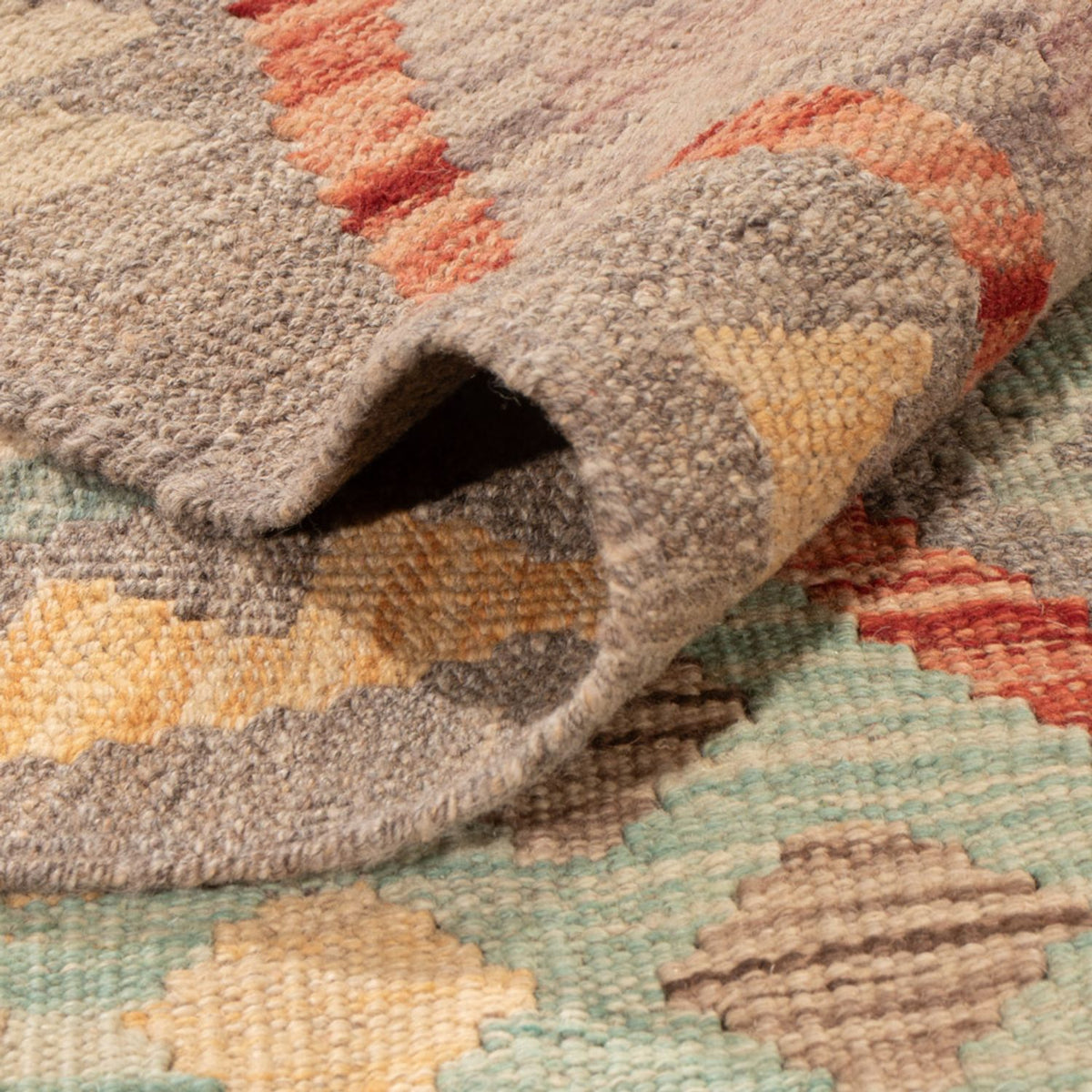 Kelim tapijt - Splash - 288 x 202 cm - veelkleurig