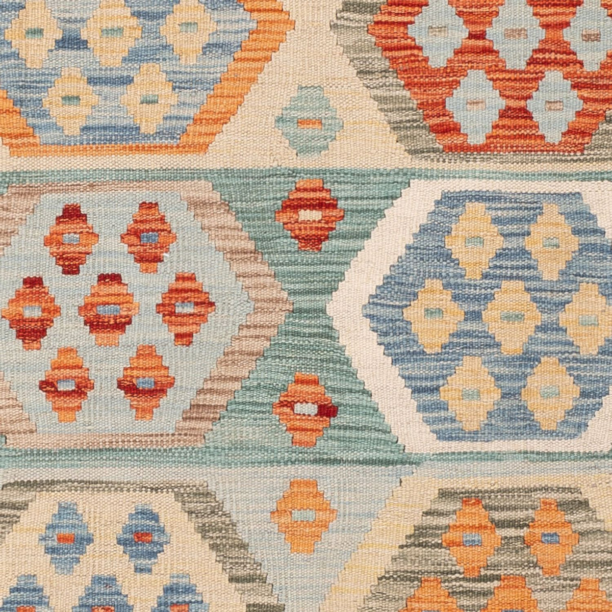 Kelim tapijt - Splash - 187 x 119 cm - veelkleurig