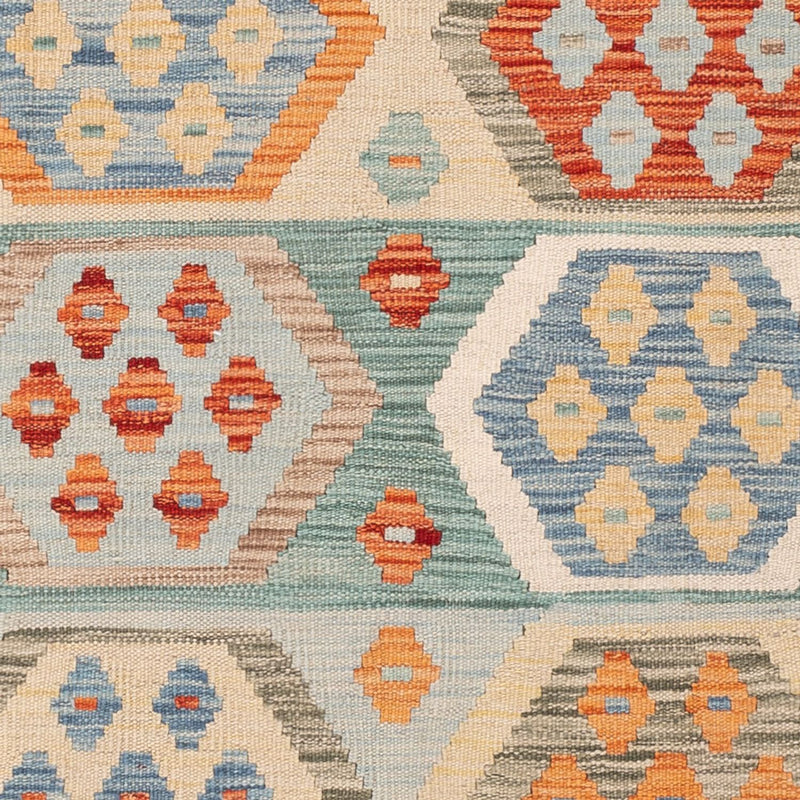 Kelim tapijt - Splash - 187 x 119 cm - veelkleurig