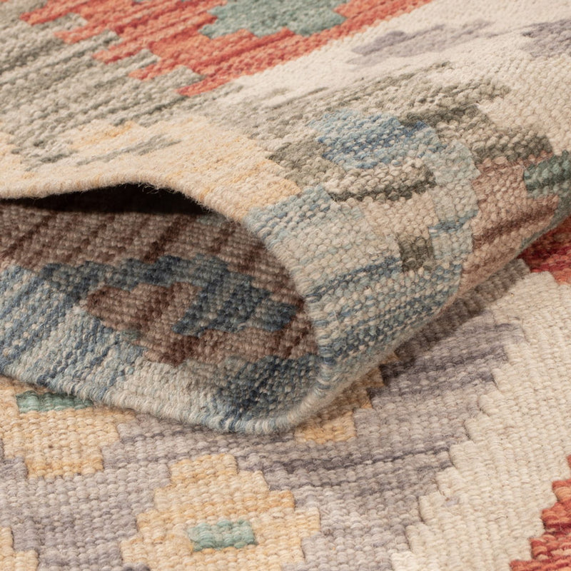 Kelim tapijt - Splash - 187 x 119 cm - veelkleurig