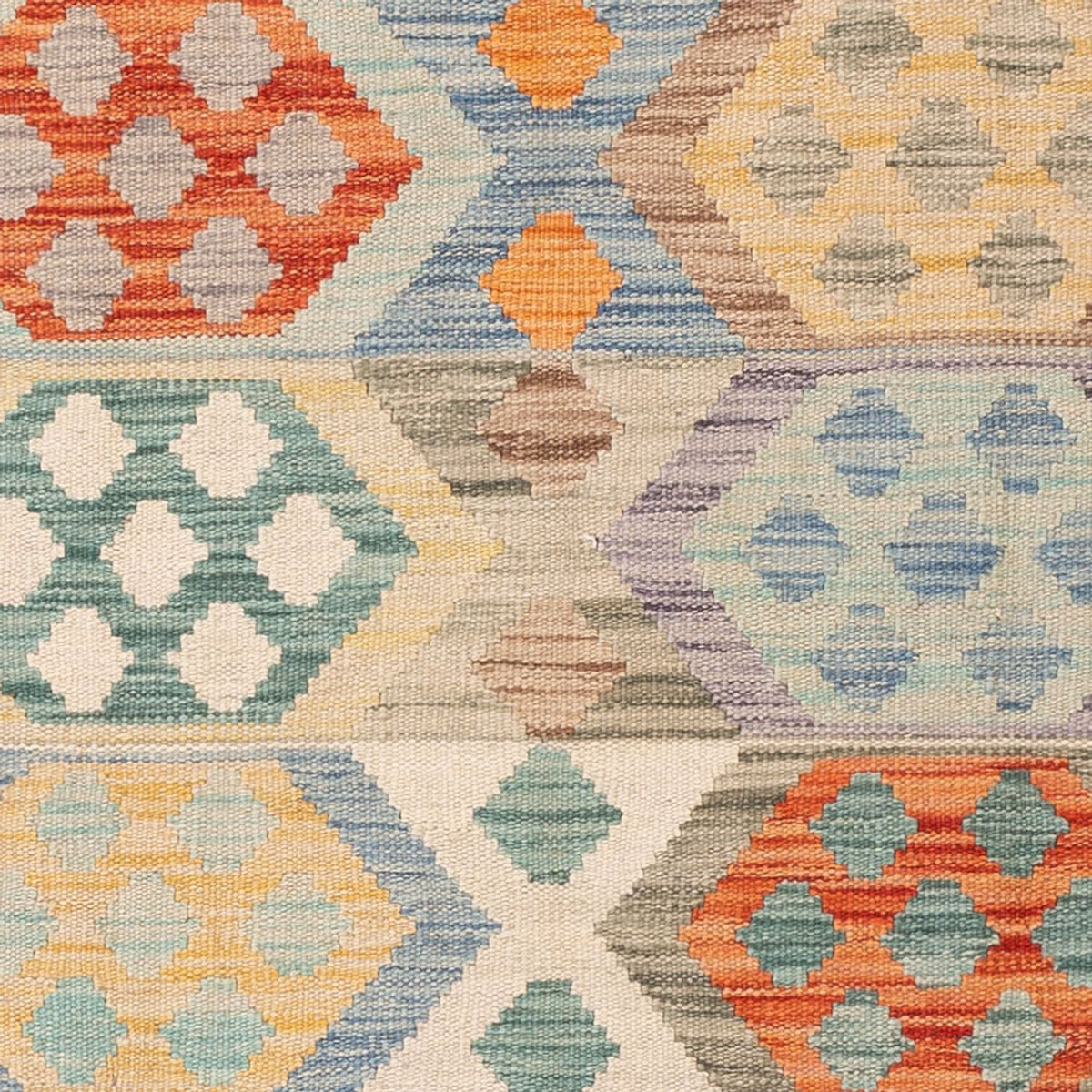 Kelim tapijt - Splash - 179 x 126 cm - veelkleurig