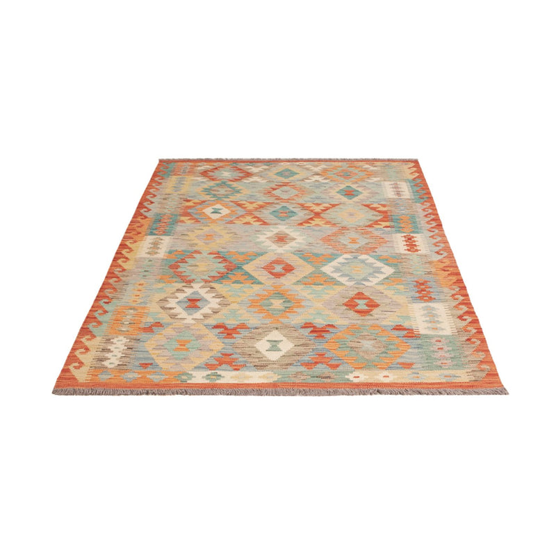 Kelim tapijt - Splash - 187 x 129 cm - veelkleurig